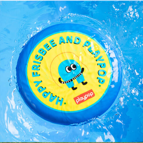 Playpop Mini Pocket Frisbee (Blue Yellow)