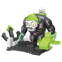 Plants vs. Zombies2-Blind Box Of Building Block Doll Scene - Assorted