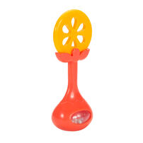 Top Tots Orange Teether 'n Rattle