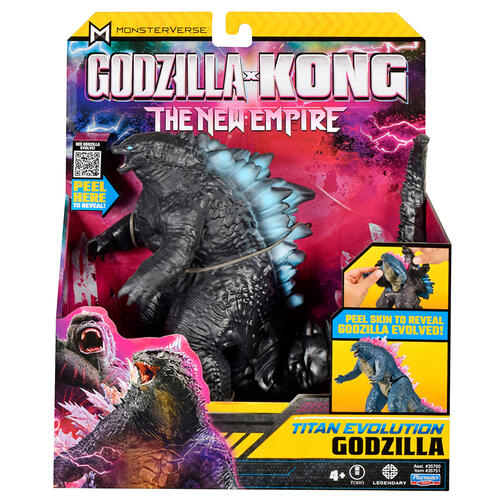 Godzilla Vs Kong 7" Titan Evolution Godzilla (Peel And Reveal Shedding Skin)
