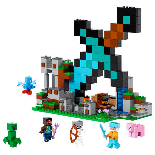 LEGO乐高 我的世界系列 21244 宝剑前哨站