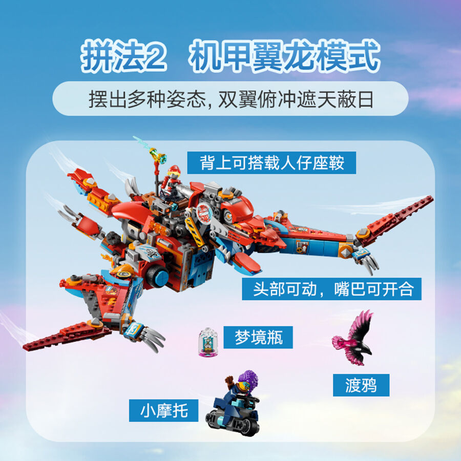 人気ブラドン LEGO Dreamzzz Toys”R | 71484 C-Rex Dinosaur Robot Cooper'S セキュリティ・セーフティ