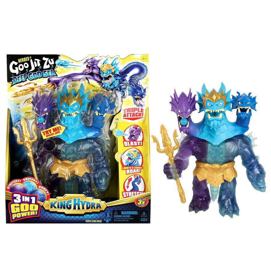 Heroes Of Goo Jit Zu Deep Goo Sea S9 Triple Goo Pk King