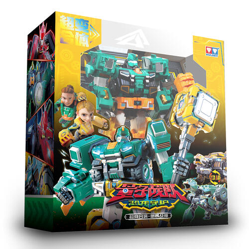 Quantum Heroes 量子战队 超变合体机甲-雷暴战神