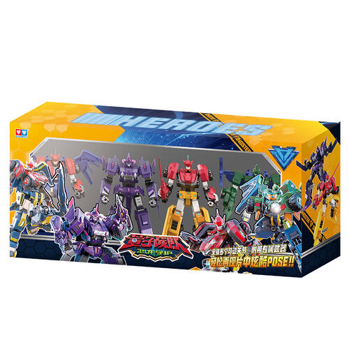 量子战神可动机甲集结