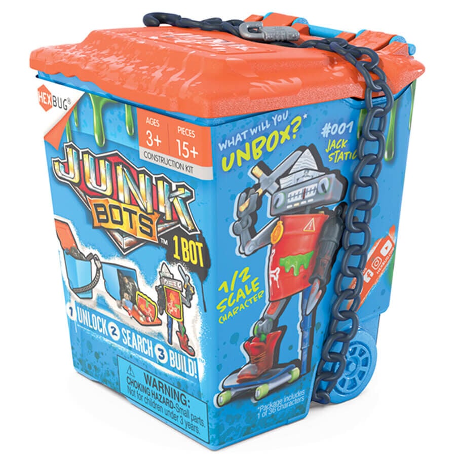 Hexbug Junkbots Trash Bin Single Assorted Toys R Us China