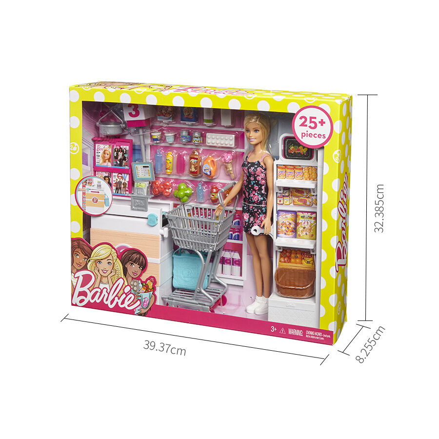 Barbie Supermarket With Doll Toys R Us China Official Website