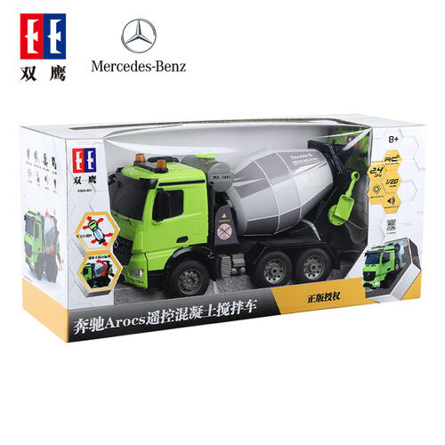 Double Eagle 1:20 Mercedes-Benz Arocs Remote Control Concrete Mixer Truck