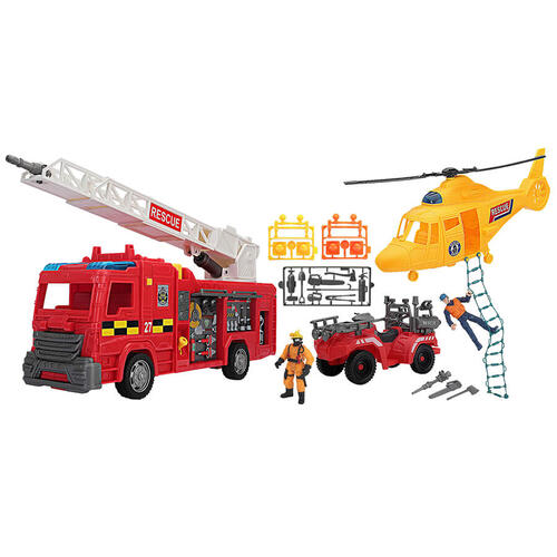 Rescue Force Emergency Team Playset