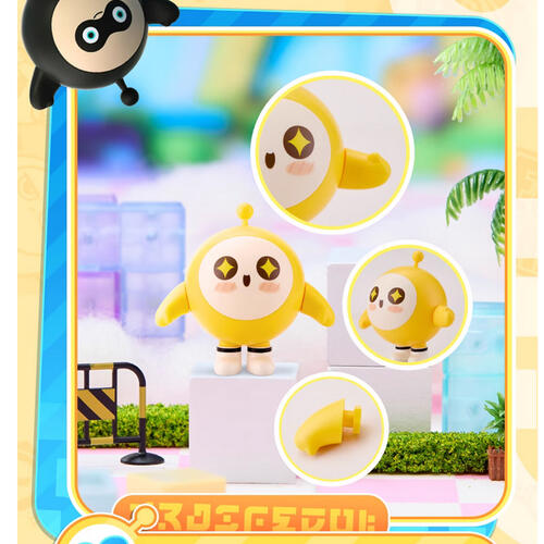 Eggy蛋仔派对 蛋仔派对拼装公仔-蛋小黄