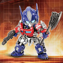 MO变形金刚可动拼装模型擎天柱