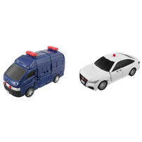 Tomica Police-Braver Riot Police＆Traffic Police Force Set