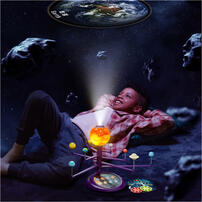Science Can Solar System Planetary  Popular Science Projector