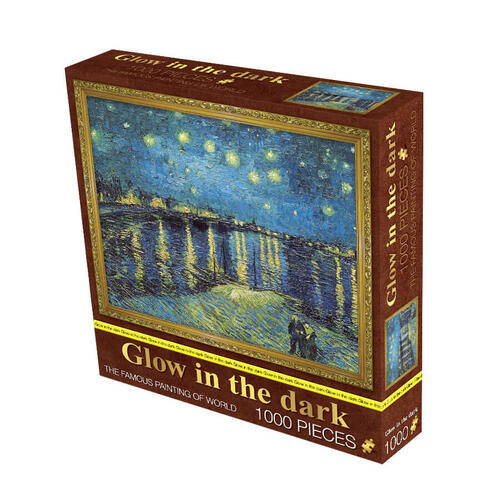 Toytown Starry Night Over The Rhone Puzzles