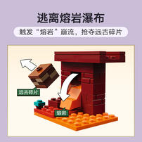 LEGO Minecraft The Nether Lava Battle 21266
