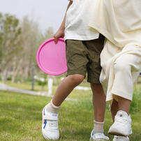 Playpop Mini Pocket Frisbee (Pink White)