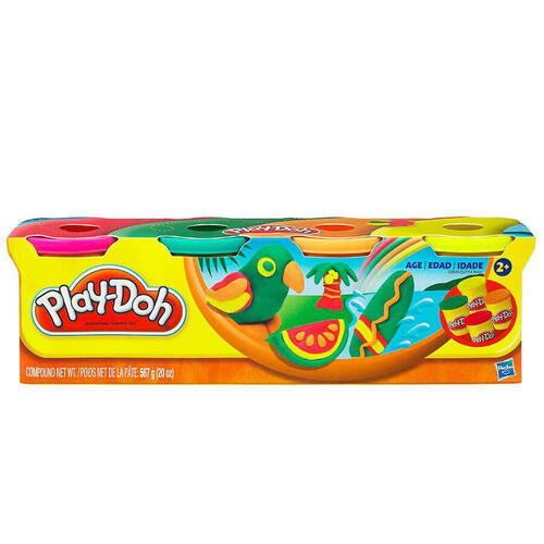 Play-Doh培乐多 四色装新版 颜色随机