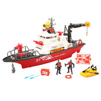 Rescue Force Mega Fire Boat Playset