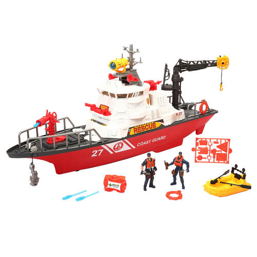 Rescue Force Mega Fire Boat Playset