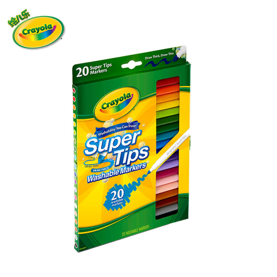 Crayola 20 Colours Super Tips Toys R Us China Official Website