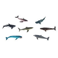 Recur 12Pieces Sea Animal Set In Tub