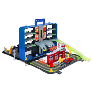 Speed City Carry Case Parking Garage Playset