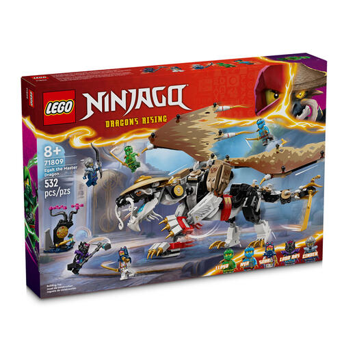 LEGO乐高 幻影忍者系列 71809 龙大师伊戈特