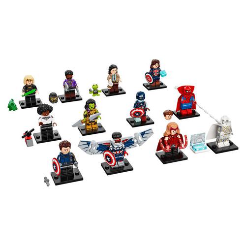 LEGO乐高人仔抽抽乐系列 漫威影业 随机发货
