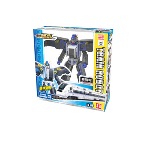 Train Robot列车超人 单体变形 -白1