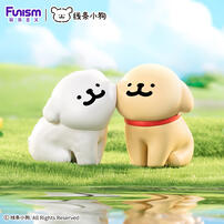 Funism Line Dog Happy Sticker Series Blind Box  - Assorted