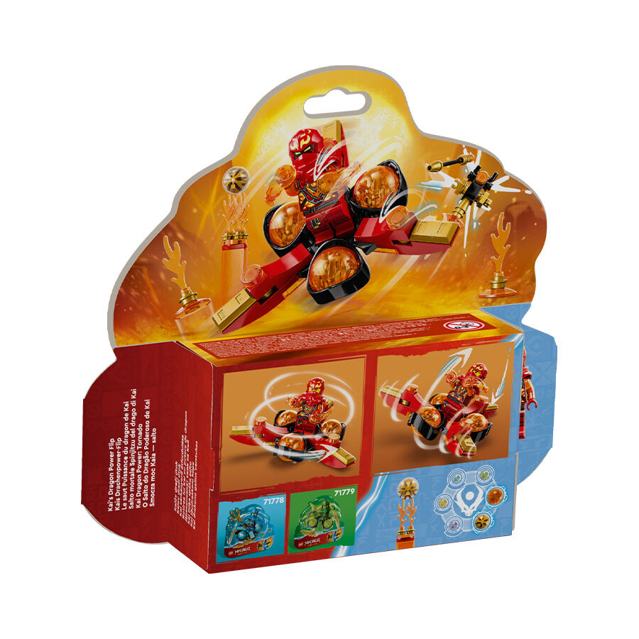 LEGO Ninjago Kai's Dragon Power Spinjitzu Flip 71777 | Toys