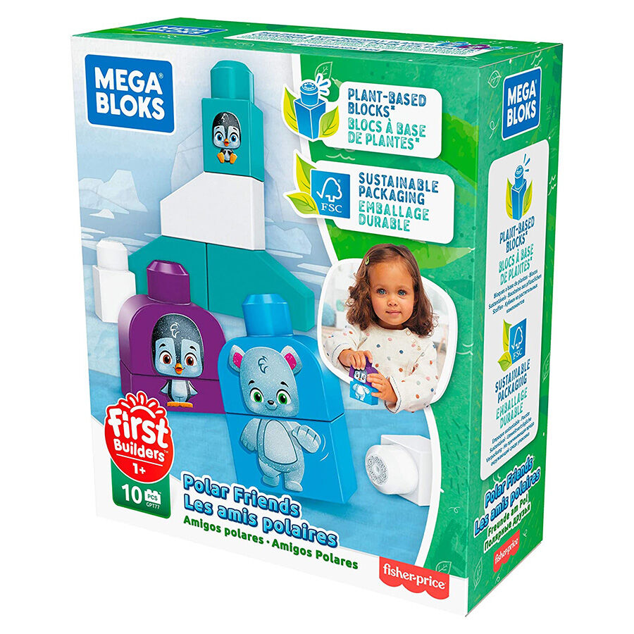 Mega Bloks First Builders Eco Polar Friends Toys R Us China