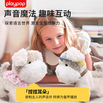 Playpop Elecrtic Plush- Fox Terrier Hat 