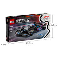 LEGO乐高 超级赛车系列 77248 BWT Alpine F1 车队 A524 赛车