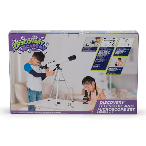 Discovery Academy Discovery Telescope and Microscope Set