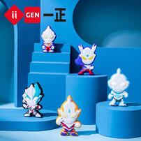Ultraman Hero Light Modeling Eraser - Assorted