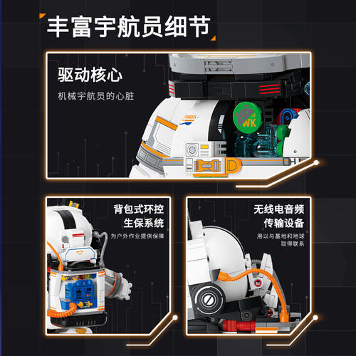 未及 科技馆系列-太空熊猫