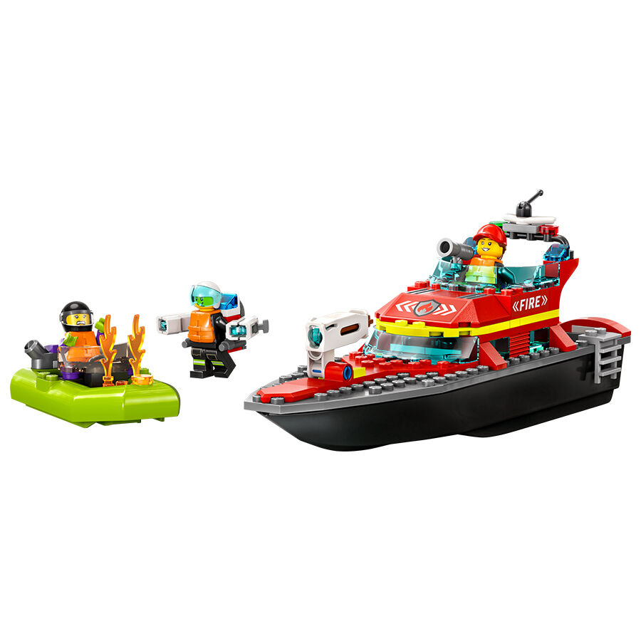 LEGO City Fire Rescue Boat 60373 Toys R Us China Official Website