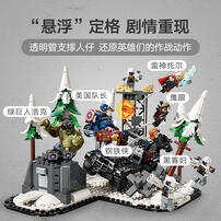 LEGO乐高 漫威系列 73291 复仇者集结：奥创纪元