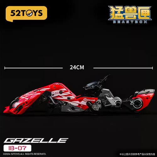 52Toys 万能匣系列全能小队瞪羚号