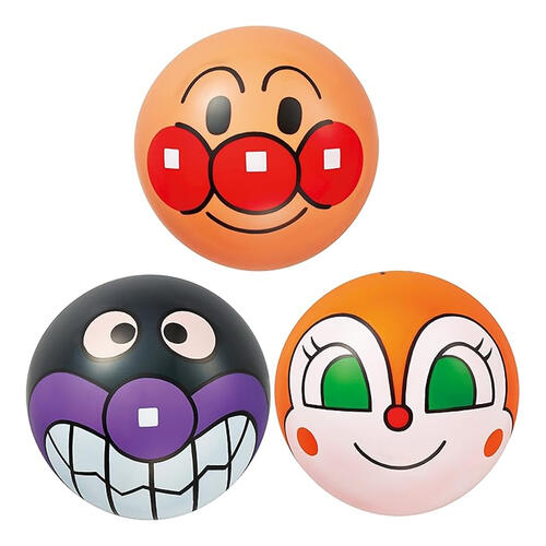 Anpanman Face Ball Small - Assorted