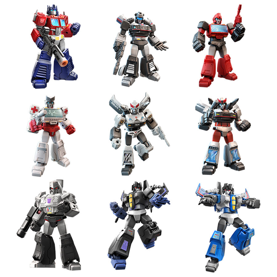 Bloks布鲁可变形金刚群星版第1弹-全体出击- 随机发货| 玩具反斗