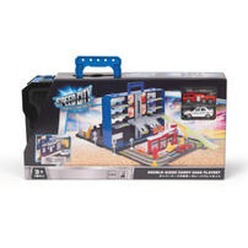 Speed City Carry Case Parking Garage Playset