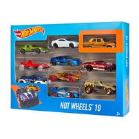 Hot Wheels风火轮 火辣小跑车十辆装 - 款式不断更新中 随机发货