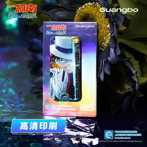  柯南-霓虹系列 方形徽章 - 随机发货