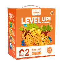 Mideer Puzzle-Level 2-Dino/Baby -Assorted