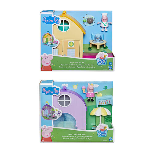 Peppa Pig 小猪佩奇佩奇欢乐一日游玩具套装混合系列