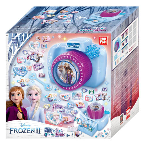 frozen 2 girls 3D sticker maker machine magic stickers set kids handmade  DIY production girls gift toys With original box - Realistic Reborn Dolls  for Sale