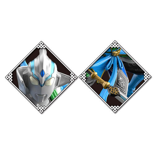 Ultraman奥特曼 英雄传 张飞 战袍·风马奥特曼
