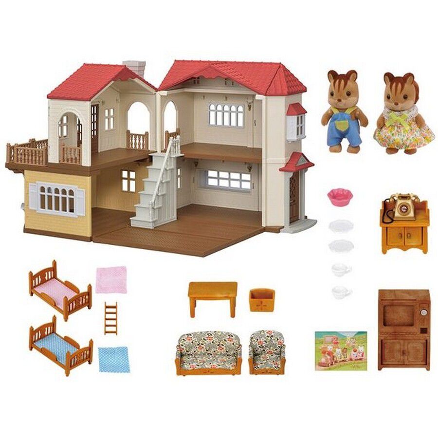 Sylvanian Families Red Roof Country Home Gift Set Toys R Us